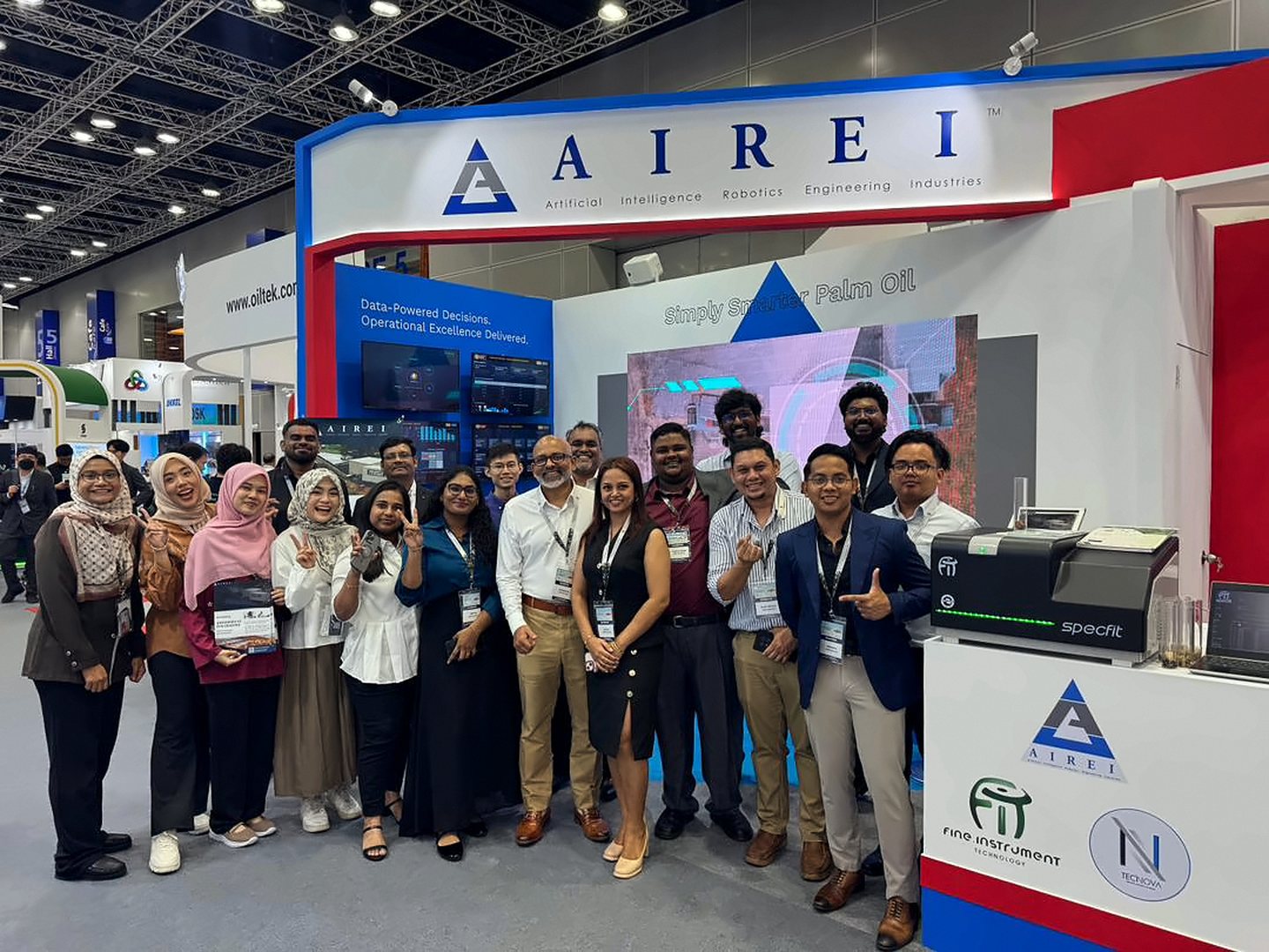 AIREI's booth at PIPOC 2025